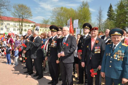 Торжества, посвященные празднованию 70-ой годовщины Победы в ВОВ 1941-1945 гг. в г. Медынь